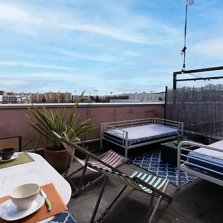 Loft Avec Rooftop, Parking Appartement Toulouse